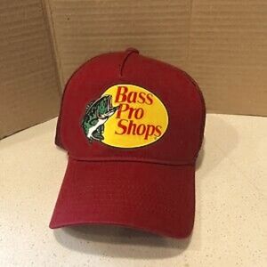 NWOT MAROON BASS PRO SHOP HAT